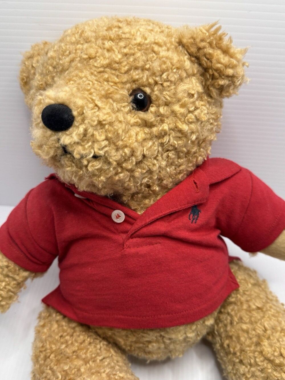 POLO RALPH LAUREN VTG Teddy Bear Plush Jointed (Bx 22)